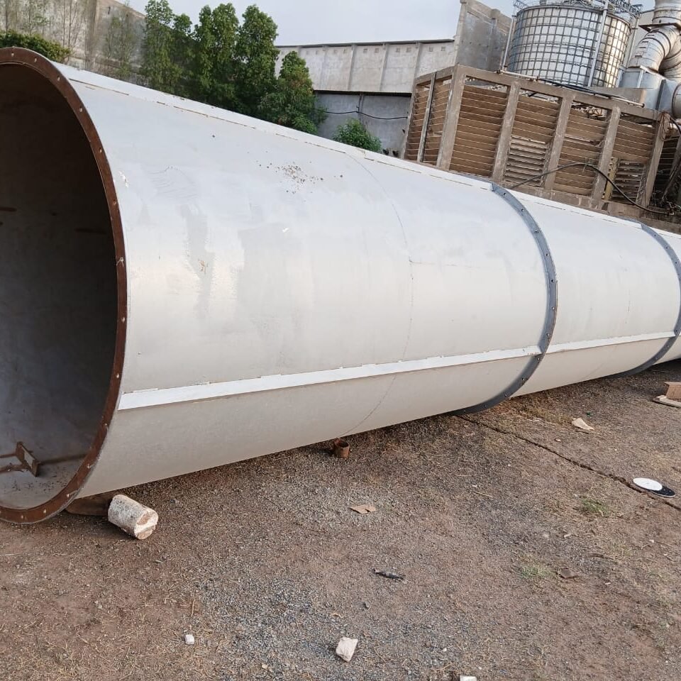 FRP Lining on M S FRP Lining on M S