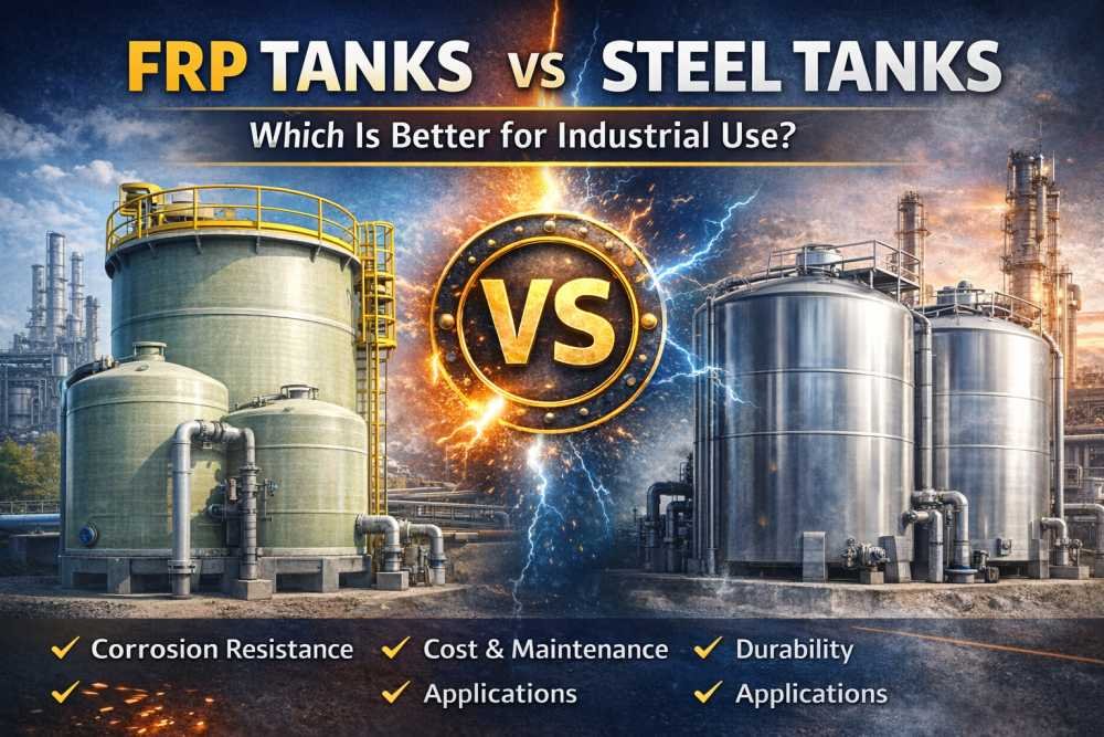 FRP Tank Vs Steel Tank