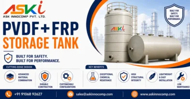 PVDF + FRP Storage Tanks ASK Innocomp