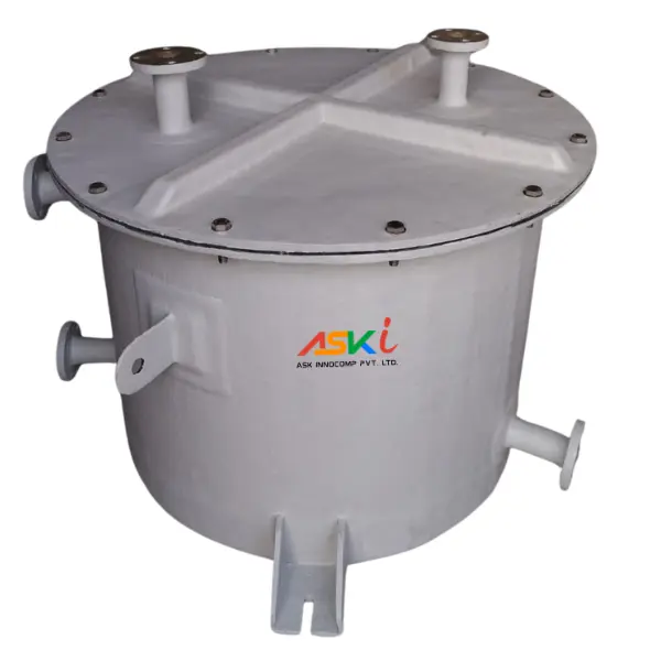 PVDF + FRP Storage Tank